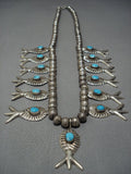 Amazng Vintage Native American Jewelry Navajo Sterling Silver Fish Pendant Necklace Old-Nativo Arts