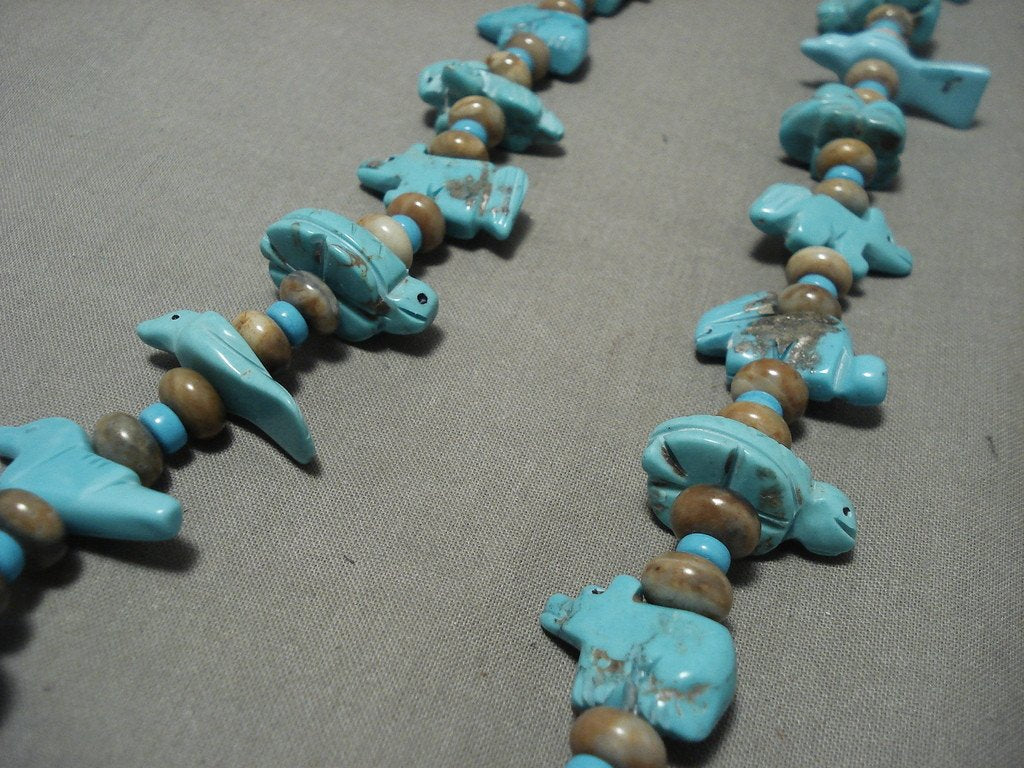 アクセサリー Vintage Navajo Native American Jewelry Rare Crow Spings Turquoise Vintage Navajo Native American Jewelry