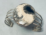 One Of The Most Unique Vintage Native American Navajo Jasper Sterling Silver Bracelet-Nativo Arts