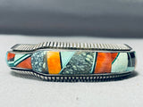 Important Yellowhorse Vintage Native American Navajo Turquoise Sterling Silver Bracelet-Nativo Arts