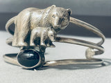 Mommabear Vintage Southwest Sterling Silver Bracelet Cuff-Nativo Arts
