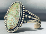 Important Vintage Native American Navajo Royston Turquoise Sterling Silver Bracelet-Nativo Arts
