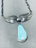 Alluring San Felipe 8 Turquoise Sterling Silver Necklace-Nativo Arts