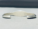 Important Kee Vintage Native American Navajo Turquoise Sterling Silver Bracelet-Nativo Arts