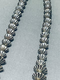One Of The Best Vintage Native American Navajo Sterling Silver Necklace-Nativo Arts