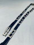 Dynamic Vintage Native American Navajo Sterling Silver Concho Belt-Nativo Arts