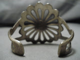 Quality Harry Yazzie Vintage Native American Navajo Turquoise Sterling Silver Bracelet-Nativo Arts
