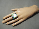 Best Vintage Native American Navajo Tommy Jackson Orvil Jack Turquoise Sterling Silver Ring-Nativo Arts