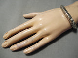 Amazing Native American Sterling Silver Bracelet Cuff-Nativo Arts