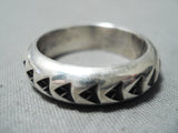 Important Sunny Reeves Native American Navajo Sterling Silver Ring-Nativo Arts