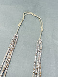 Native American Very Unique All Heishi Vintage Navajo Handmade Necklace-Nativo Arts