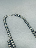 Rare Native American Acoma Vintage Turquoise Sterling Silver Squash Blossom Necklace-Nativo Arts