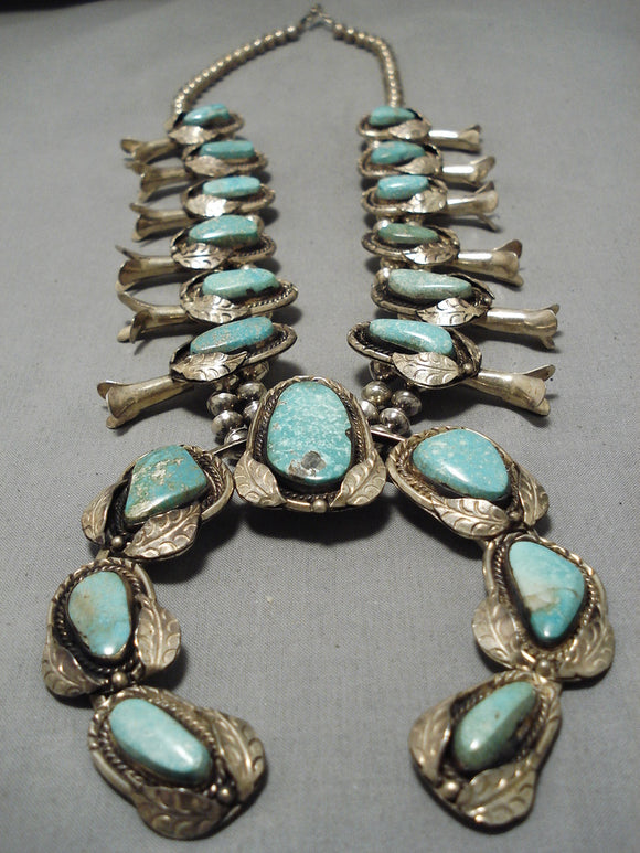 Vintage Zuni Squash Blossom Necklace | Hoel's Sedona