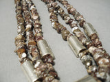 Native American Important Dan Coriz Santo Domingo Turquoise Sterling Silver Necklace-Nativo Arts