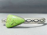 Important Vintage Native American Navajo Al Jake Orvil Jack Turquoise Sterling Silver Bracelet-Nativo Arts