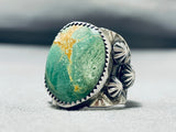 Exceptional San Felipe Royston Turquoise Sterling Silver Ring-Nativo Arts