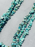 Fabulous Vintage Native American Navajo Royston & Kingman Turquoise Sterling Silver Necklace-Nativo Arts