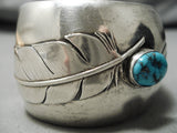 Important Vintage Native American Navajo Will Vandever Turquoise Sterling Silver Bracelet Old-Nativo Arts