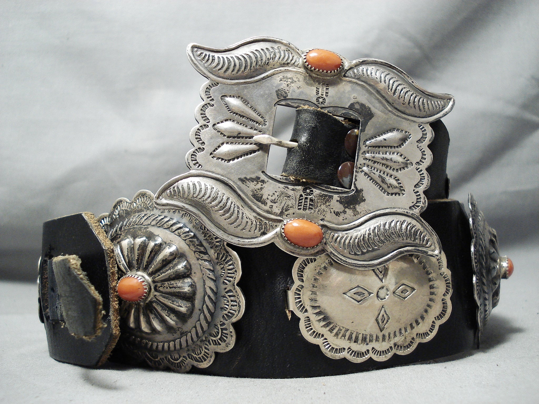 Mid-Century Concho Belt