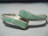 Fantastic Vintage Native American Navajo Royston Turquoise Sterling Silver Bracelet-Nativo Arts