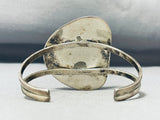 Massive Vintage Native American Navajo 8 Turquoise Sterling Silver Bracelet-Nativo Arts
