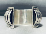 Basket Of Silver Vintage Native American Navajo Sterling Bracelet Cuff-Nativo Arts