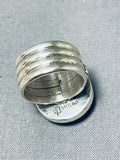Ben Begaye (d.) Native American Navajo Black Onyx Sterling Silver Ring-Nativo Arts