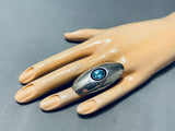 The Most Unique Vintage Native American Navajo Ben Begaye Sterling Silver Ring Old-Nativo Arts