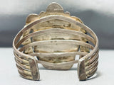 The Best Royston Turquoise Paw Vintage Native American Navajo Sterling Silver Bracelet-Nativo Arts