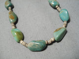 Wonderful Vintage Santo Domingo Royston Turquoise Native American Necklace-Nativo Arts