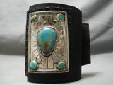 Quality Vintage Native American Navajo Royston Turquoise Sterling Silver Ketoh Bracelet-Nativo Arts