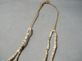 Magnificent Vintage Navajo Turquoise Necklace Old Native American-Nativo Arts