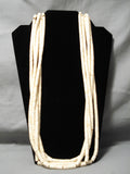 Native American Magnificent Lovato Heishi Vintage Santo Domingo Necklace-Nativo Arts