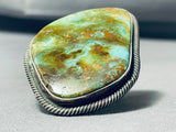 Best Biggest Vintage Native American Navajo Royston Turquoise Sterling Silver Ring-Nativo Arts
