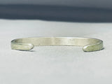 Beautiful. Vintage Native American Navajo Mother Of Pearl Sterling Silver Bracelet-Nativo Arts