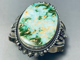 One Of The Best Vintage Navajo Royston Turquoise Sterling Silver Bracelet-Nativo Arts