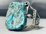 One Of The Best Vintage Native American Navajo Fools Gold Matrix Sterling Silver Bracelet-Nativo Arts