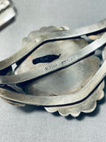 Best Rand Tom Vintage Native American Navajo Royston Turquoise Sterling Silver Bracelet-Nativo Arts
