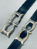 Dynamic Vintage Native American Navajo Sterling Silver Concho Belt-Nativo Arts