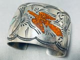 Thomas Singer Very Rare Early Hallmark Vintage Native American Navajo Sterling Silver Bracelet-Nativo Arts