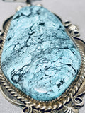 Important Daniel Benally (d) Vintage Native American Navajo Turquoise Sterling Silver Necklace-Nativo Arts