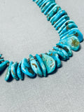 Native American Tremendous Vintage Santo Domingo Royston Turquoise Heishi Necklace-Nativo Arts