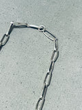 Noteworthy Ben Begaye (d) Native American Navajo Sterling Silver Feather Necklace-Nativo Arts