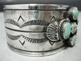 Very Rare Vintage Native American Navajo Royston Turquoise Sterling Silver Bracelet-Nativo Arts