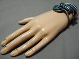 Important Vintage Native American Navajo Charles Loloma Apprentice Sterling Silver Bracelet-Nativo Arts