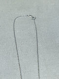 Johnny Clark Vintage Native American Zuni Morenci Turquoise Sterling Silver Necklace-Nativo Arts