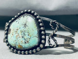 Museum Early Vintage Native American Navajo Royston Turquoise Sterling Silver Bracelet-Nativo Arts