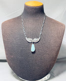 Alluring San Felipe 8 Turquoise Sterling Silver Necklace-Nativo Arts