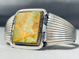 Magnificent Vintage Native American Navajo Royston Turquoise Sterling Silver Bracelet-Nativo Arts