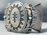 Astounding Vintage Native American Navajo Sterling Silver Bracelet-Nativo Arts
